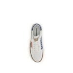 Dsquared² White Calf Leather Bos Taurus Chunky Sneakers - Image 4