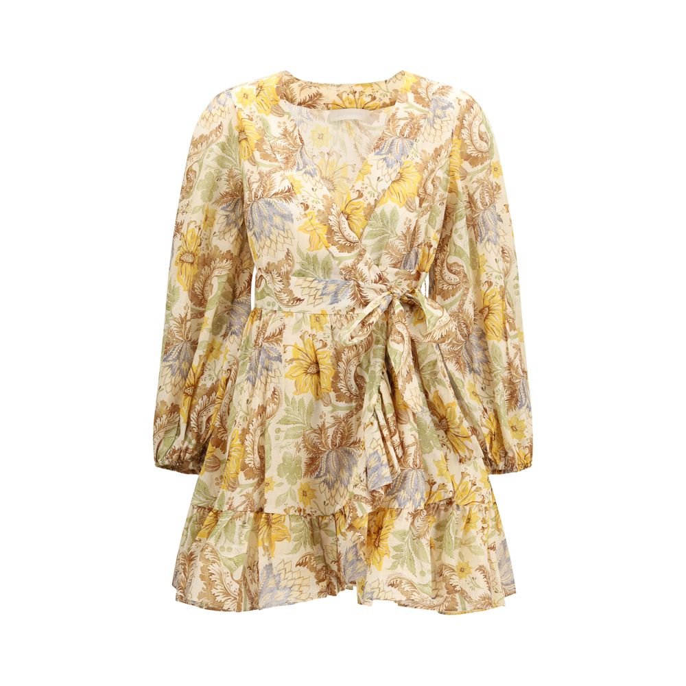 10412094.jpeg Zimmermann Bicolor Cotton Casual Dress - Image 1