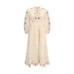 Zimmermann Beige Linen Casual Dress