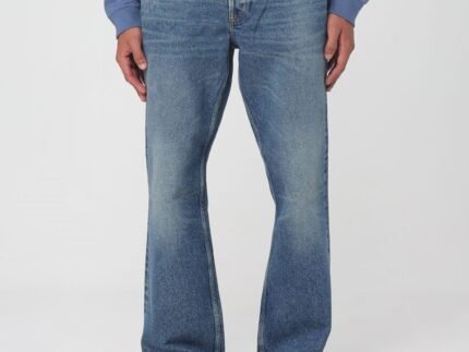 Jeans Flared Golden Goose Albastri din Denim