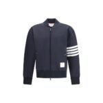 Thom Browne Blue Viscose Bomber