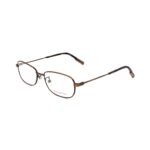 Ermenegildo Zegna Brown Metal Glasses (Frames) - Image 2