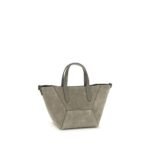 Brunello Cucinelli Brown Calf Leather Bos Taurus Shoulder Bag - Image 2