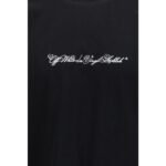 Off-White Black Cotton T-Shirt - Image 3