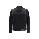 Off-White Black Cotton Denim Jacket - Image 2