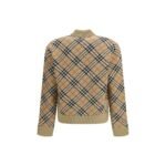 Jachetă Burberry Vintage Check zip Bej din Lână - imagine 2