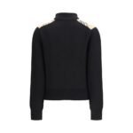 Burberry Black Wool Cardigan - Image 2