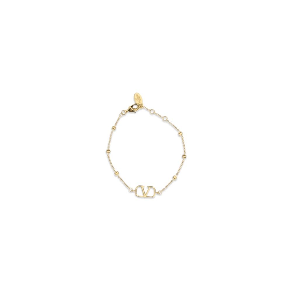 10445783.jpeg Valentino Garavani Gold Metal Bracelet - Image 1