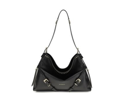 Givenchy Black Calf Leather Bos Taurus Shoulder Bag
