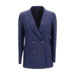 Blazé Milano Blue Linen Blazer
