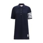 Thom Browne Blue Cotton Casual Dress