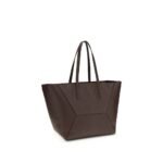 Brunello Cucinelli Brown Calf Leather Bos Taurus Shoulder Bag - Image 3