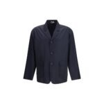 Thom Browne Blue Polyester Coat