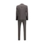 Dsquared² Gray Fleece Wool Two-Piece Suit - Image 2