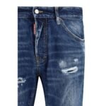 Dsquared² Blue Cotton Slim Fit Jeans - Image 3