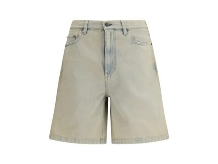 Shorts Golden Goose Albastri din Bumbac