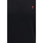 Ami Paris Black Merino Wool Sweatshirt - Image 3