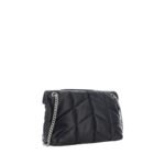 Saint Laurent Black Lamb Ovis Aries Aries Shoulder Bag - Image 3