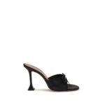 Sandale Amina Muaddi Eleonora slipper Negre