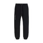 Off-White Black Cotton Joggers (Workout Pants)