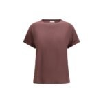Brunello Cucinelli Bordeaux Nylon T-Shirt