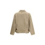 Gucci Beige Cotton Bomber - Image 2