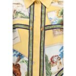 Gucci Bicolor Silk Pattern Shirt - Image 3