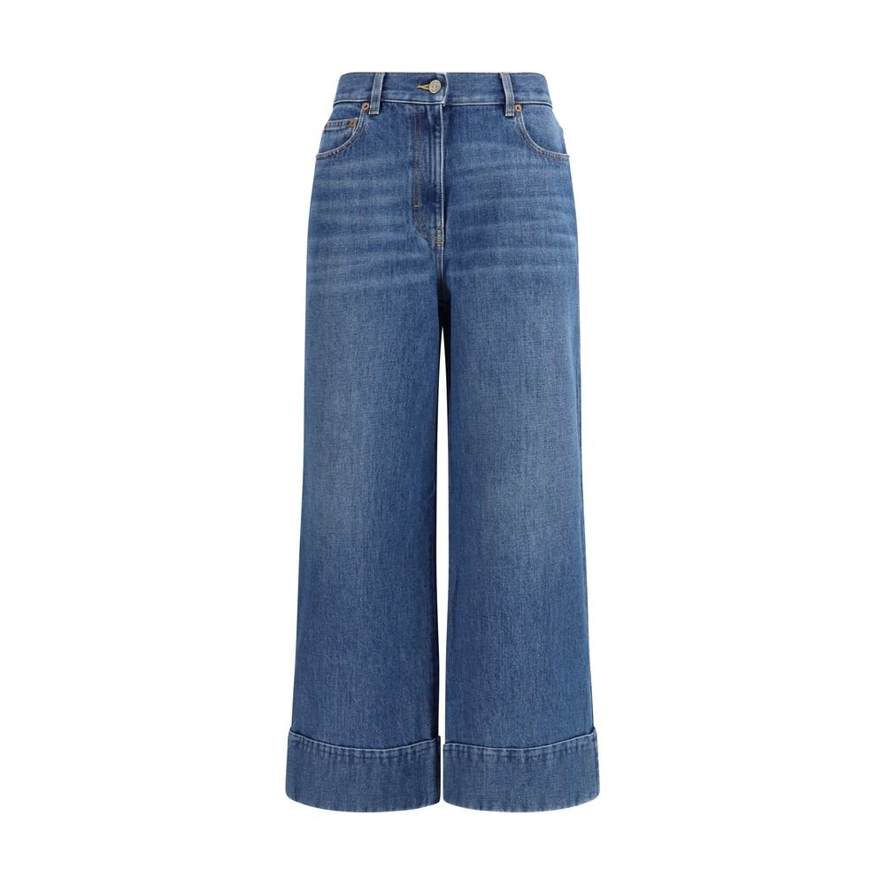 10453542.jpeg Valentino Blue Cotton Jeans Denim - Image 1