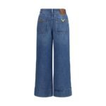 Valentino Blue Cotton Jeans Denim - Image 2