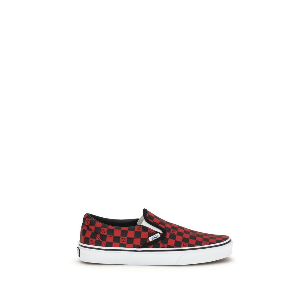 10453549.jpeg Valentino Garavani Multicolor Cotton Low Top Sneakers - Image 1