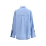 Ami Paris Blue Cotton Dress Shirt - Image 2