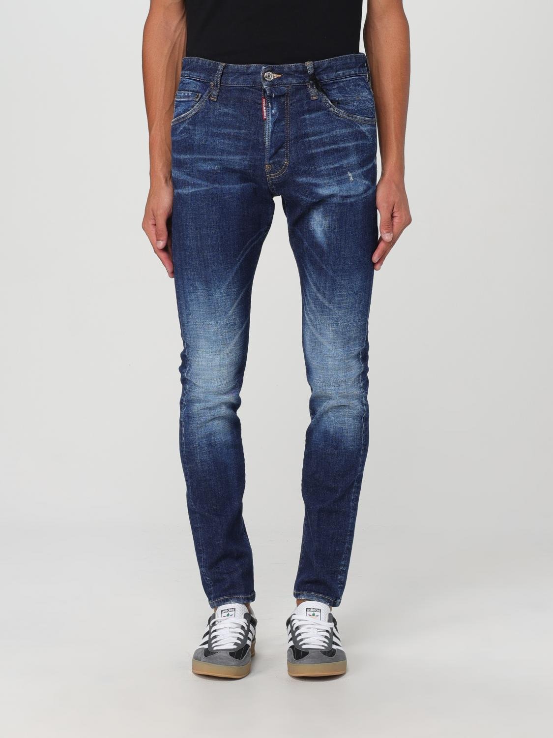 10455717.jpeg Dsquared² Blue Denim Skinny Jeans - Image 1