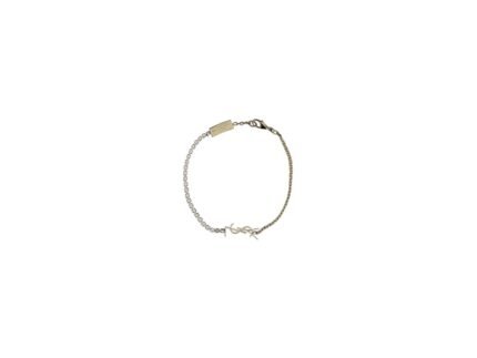 Saint Laurent Gold Brass Bracelet