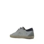Golden Goose White Calf Leather Bos Taurus Low Top Sneakers - Image 3