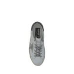 Golden Goose White Calf Leather Bos Taurus Low Top Sneakers - Image 4
