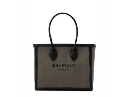 Geantă Balmain Bicolor din Bumbac