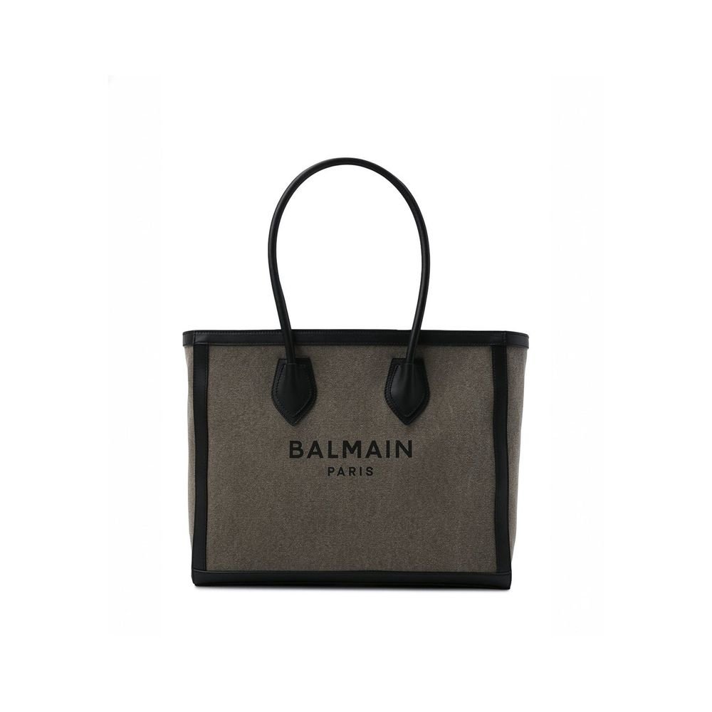 10460706.jpeg Geantă Balmain Bicolor din Bumbac - imagine 1