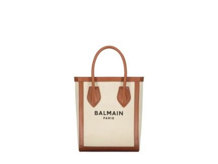 Geantă Balmain Maro din Bumbac