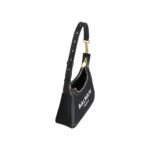 Balmain Black Cotton Shoulder Bag - Image 2