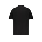 Balmain Black Cotton Polo Shirt - Image 2