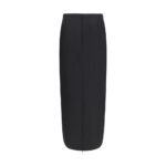 The Row Black Wool Long Skirt - Image 2