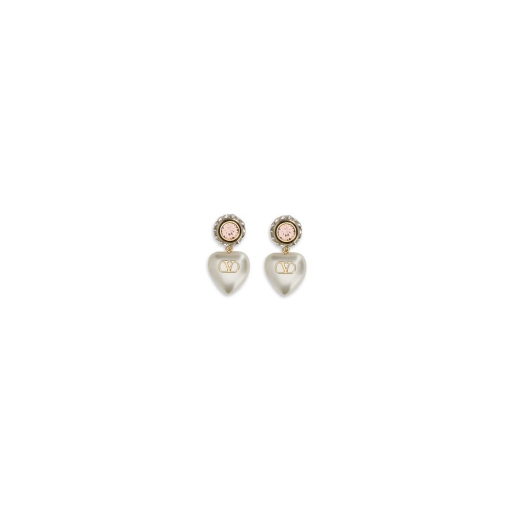 10462166.jpeg Valentino Garavani Multicolor Metal Earrings - Image 1