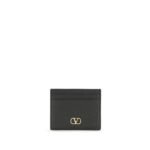 Valentino Garavani Black Calf Leather Bos Taurus Wallet