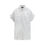 Balenciaga White Cotton Shortsleeve Shirt