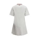 Thom Browne Gray Cotton Casual Dress - Image 2