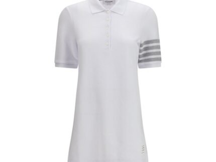 Thom Browne White Cotton Casual Dress