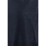 Brunello Cucinelli Blue Linen Sweatshirt - Image 3