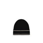 Balmain Black Merino Wool Beanie - Image 2