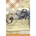 Burberry Multicolor Silk Scarf - Image 3