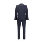 Dsquared² Blue Fleece Wool Two-Piece Suit - Image 2
